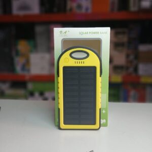 POWER BANK SOLAR DE 20000 AMP COLOR AMARILLO